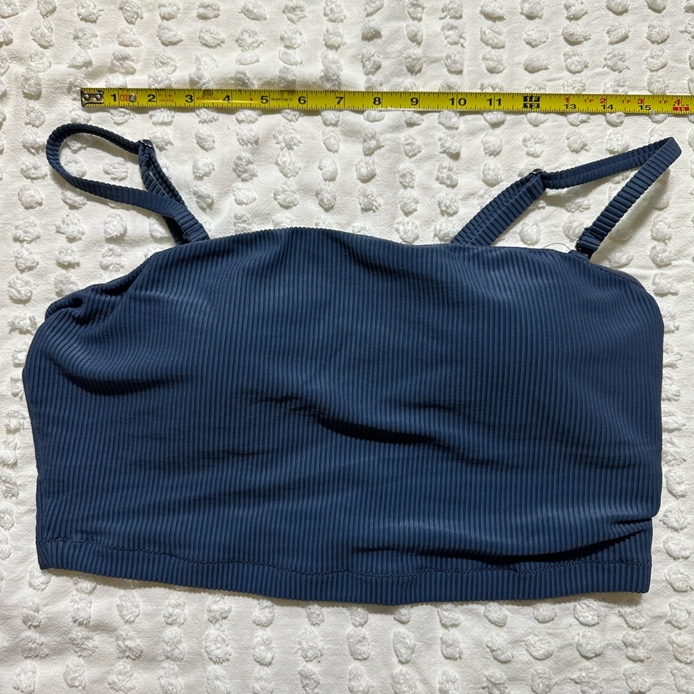 CALIA by Carrie Underwood Blue Bikini Top